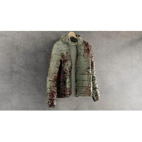 3D Women's Down Jacket Bloody On Hanger V1 model